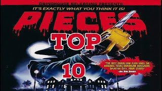 Top 10 Underrated Slasher Movies Reuploaded [upl. by Alcine215]