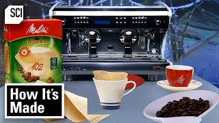 How Coffee Coffee Machines Espresso Machines amp More Are Made  How It’s Made  Science Channel [upl. by Aryl168]