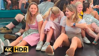 The Swiss girl makes a show at the Devils wheel Teufelsrad 2023 Oktoberfest Munich ep10 [upl. by Silisav]