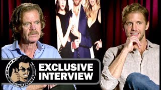 William H Macy amp Matt Barr Exclusive THE LAYOVER Interview JoBlo [upl. by Mulry391]