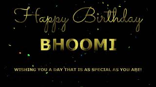 Happy Birthday Bhoomi [upl. by Mayyahk]