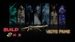 Warframe  Mon build du Vectis Prime [upl. by Ignatz813]