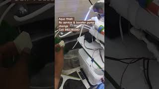 Aquafresh RO service and booster pump change RO RO system viral shot viral video Aqua RO expert [upl. by Anitrebla]