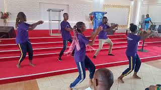 komando wa yesu mambo yamebadilika dance by GLORY to GOD youth performance [upl. by Fenelia]