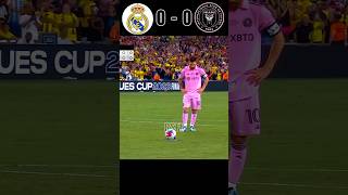 Inter Milan vs Real Madrid 😱🤯 penalty shootout 2026 Imaginary match 🔥 football messi short [upl. by Fusuy]