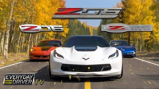 Corvette Z06 C5 C6 C7 Compared  What you need to know  Everyday Driver TV Season 4 [upl. by Oijimer97]