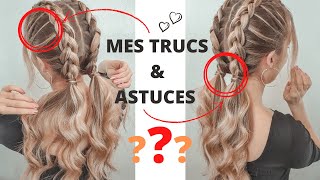 TUTO TRESSE ♡ TRESSE été 2021 Belle tresse facile a faire COIFFURE TRESSE facile a faire soi meme [upl. by Cramer]