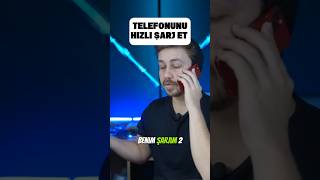 Telefonunuzu Hızlı Şarj Edin [upl. by Ecirtra]