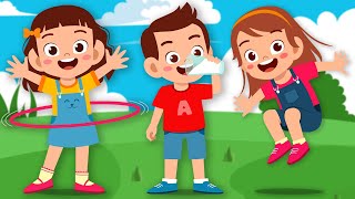 Action Verbs Song  Learning Songs For Kids  KLT [upl. by Imuya]