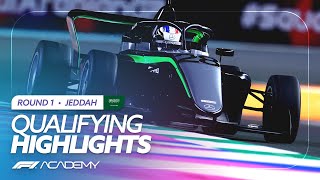 Qualifying Highlights  2024 Jeddah  F1 Academy [upl. by Nollad]