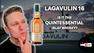 Lagavulin 16 Single Malt Review [upl. by Anyalram862]