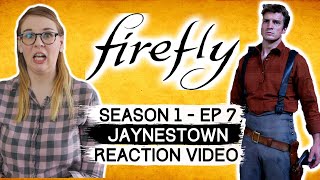 FIREFLY  EPISODE 7 JAYNESTOWN 2002 REACTION VIDEO FIRST TIME WATCHING [upl. by Kenrick]