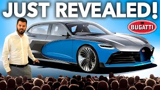 Bugatti CEO Announces New SUV amp STUNS The Entire World [upl. by Nightingale863]