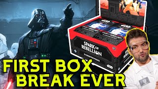 Old Pro opens his first ever STAR WARS UNLIMITED box First impressions spoiler free [upl. by Rebmat514]