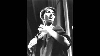 Maria Callas  O Mio Babbino Caro  Live In Boston [upl. by Rolfston]