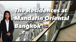 The Residence of Mandarin Oriental Bangkok Icon Siam River View [upl. by Georgianna]