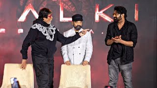 Amitabh Bachchan vs Prabhas  Big B Never Seen Before Moment with Darling  Kalki 2898 AD [upl. by Ycnahc]