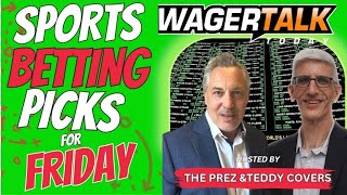 Free Sports Picks  WagerTalk Today  Sweet 16 amp NBA Predictions  UFC Fight Night  Mar 29 [upl. by Otcefrep]