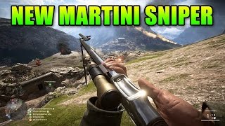 New MartiniHenry Sniper Review  Battlefield 1 Gameplay [upl. by Airtemad]