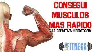 GUIA DEFINITIVA DE HIPERTROFIA  COMO GANAR MUSCULOS [upl. by Yeldud]