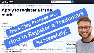 How to Register a Trademark in 30 minutes A Step by Step Tutorial [upl. by Manlove861]