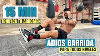 Rutina Para Marcar Abdominales En Casa 15 MIN  Adiós Barriga [upl. by Ninerb]