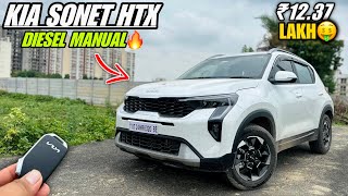 Kia Sonet HTX Diesel Manual 2024🔥 ₹1237 Lakh😍 [upl. by Tilden]