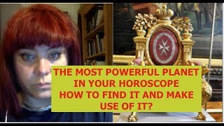 THE MOST POWERFUL PLANET IN YOUR CHART HOW TO FIND IT AND MAKE USE OF IT ANCIENT ASTROLOGY [upl. by Holton882]