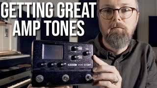 Line 6 HX Stomp  Understanding the Controls to get GREAT Amp Tones [upl. by Sinoda561]