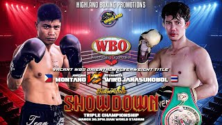 Joepher Montano 🇵🇭 VS Atchariya Wirojanasunobol 🇹🇭  March 30 2024  Bangkok Thailand [upl. by Rubenstein]