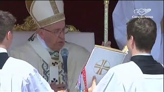 Papa canoniza um padre polaco e uma enfermeira sueca  CN Notícias [upl. by Trbor]