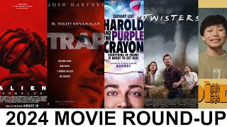 Summer 2024 Movie RoundUp Alien Romulus Trap Twisters Harold and the Purple Crayon Didi [upl. by Oria]