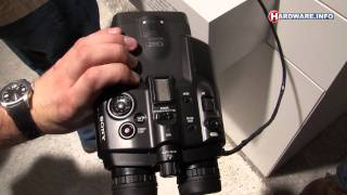 IFA 2011 Sony DEV3  DEV5 3D binocular camera raw video [upl. by Catriona]