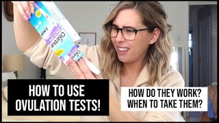 How to Use Ovulation Tests  How Do they ACTUALLY Work  xameliax [upl. by Nnoj]