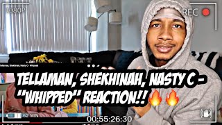 Tellaman ft Nasty C amp Shekhinah  WHIPPED Official Music Video REACTION🔥🔥 [upl. by Spurgeon]