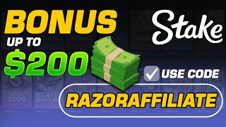 Stake Promo Code 2024  BEST CODE FOR BONUS  Stake Promo Code [upl. by Jerrylee652]