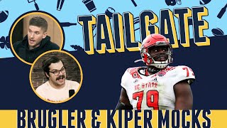 Dane Brugler  Mel Kiper Jr 2022 NFL Mock Drafts PFF Tailgate Podcast  PFF [upl. by Enyleuqcaj]