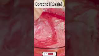 Borscht Rússia shortsindia food comidaereceitas [upl. by Edivad]