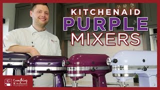 KitchenAid Purple Mixer Colors  Lavender Cream Boysenberry Plumberry Black Violet [upl. by Mueller602]