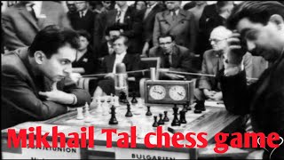 Mikhail Tal Vs Vedrov Tal chess game Tal best chess game [upl. by Nawaj741]