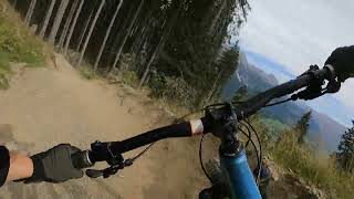 Hangman II  flow trail in Leogang Bikepark [upl. by Anirazc]