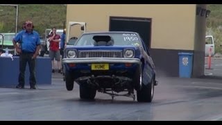 FULL THROTTLE FRIDAY ANDRA DRAG RACING AT SYDNEY DRAGWAY 14122012 [upl. by Dinse93]