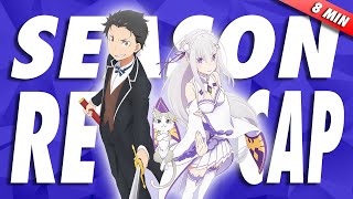 COMPLETE ReZero Season 2 Part 2 Recap in 8 MINUTES [upl. by Llerraf]