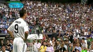 HD Presentacion Cristiano Ronaldo en el Real Madrid [upl. by Kachine987]