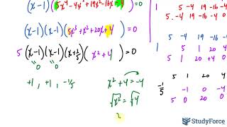 Find the roots of a fifthdegree polynomial quintic [upl. by Funda]