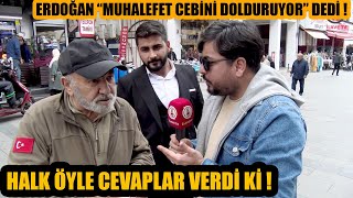 Erdoğan quotMuhalefet cebini dolduruyorquot dedi  Halk öyle bir cevap verdi ki  OYNAT BAKALIM [upl. by Adnale8]