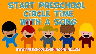 Preschool Circle Time Songs  How To Start a Circle Time  Ideas  Activities  Pre K [upl. by Odraboel890]