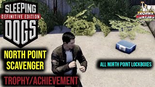 Sleeping Dogs Definitive Edition  North Point Scavenger All Lockboxes TrophyAchievement [upl. by Aihselat]