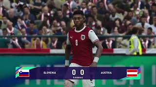 PES 2021 Gameplay  Slowenien  Österreich  Nations League 2024 [upl. by Brote465]