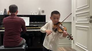 Seitz concerto No 1 in D major 1st movement performed by Liam Ian Gunawan [upl. by Rezeile478]